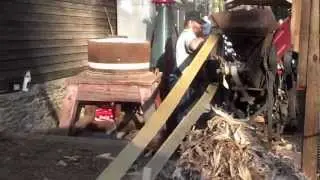Corn Shucker at Timms Mill