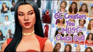 30 CC CREATORS YOU MUST CHECK OUT + LINKS | The Sims 4