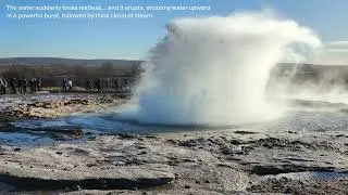 Icelandic Hotsprings - Haukadalur Geothermal Valley & Strokkkur Geyser