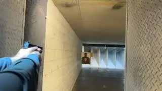 S&W M&P 2.0 Compact with apex flat trigger slow mo shooting