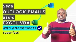 Sending Outlook Emails Using Excel VBA with Attachments (THE RIGHT WAY) | 2020 and beyond