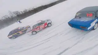 Ледовый трэк все заезды