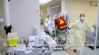 Intensivist Marc Platenkamp over het effect van het coronavirus en beademing op je longen.