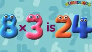 3 Times Table Song - Numberjacks