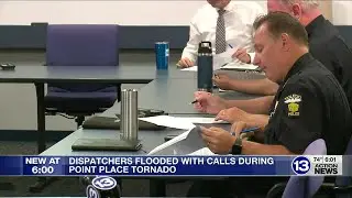 Dispatchers flooded with calls during Point Place tornado