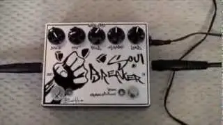 Soul breaker. Guitar distortion pedal. Signature model.