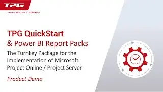 TPG QuickStart – Your Fast Track to Microsoft Project (+ Power BI Report Packs)