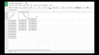 Rotating Cells in Google Sheets