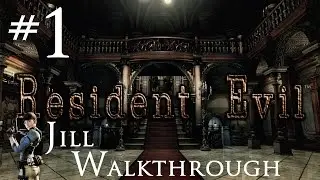 Resident Evil Remastered - PC (1080P 60Fps) - Walkthrough - Part 1 - Enter The Survival Horror