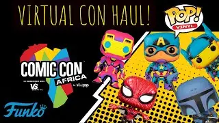 Comic Con Africa 2020 Virtual Con Funko Pop Haul!