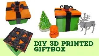 DIY 3D PRINTED GIFTBOX | 3D printing ideas | Timelaps | Original prusa i3 mk3s+ | DIY printed device