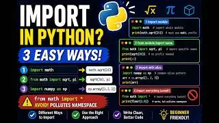 Python Import Statements Explained | import vs from vs as (With Examples)
