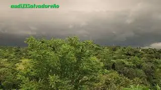 tormenta electrica desde mirador bosques del rio soyapango S.S El Salvador #audistreet