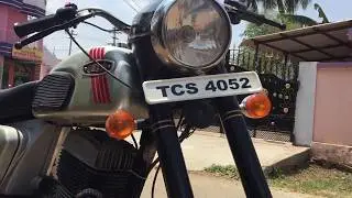 Vintage Motorcycle Yezdi CL II 250 Restoration.