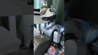 Aibo on a station