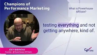 What is Powerhouse Affiliate and why Joey created it?