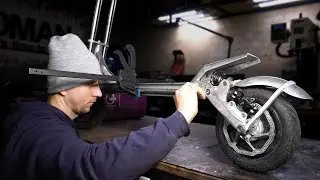 Супер самокат на ЭЛЕКТРОТЯГЕ