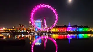 London Eye night view