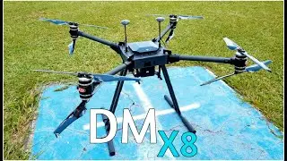 Drone Profissional DM X8 - Projetado no Brasil