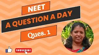 Neet Aspirant | A Question a Day | Q.1| Equilibrium | NEET #neet