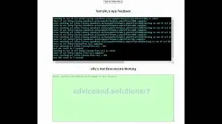App Test List of Website URL's 🚦 See WHICH Websites are Valid/Working 🚦 Which Website URLs NOT Valid