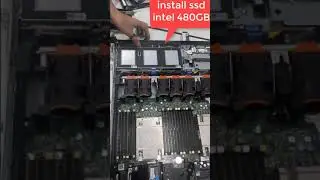 Review Dell R630 server and install 04 SSD Intel 480GB