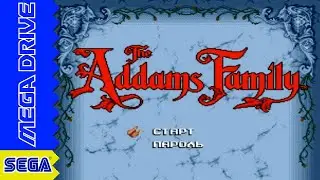 Addams Family [RUS] (Sega Genesis/Mega Drive) - Longplay