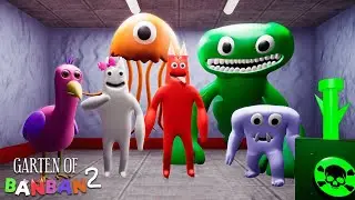 Garten of Banban Chapter 2: Doors All Bosses (Full Gameplay)