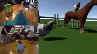 Interactive VR Experiment: Farm Simulator