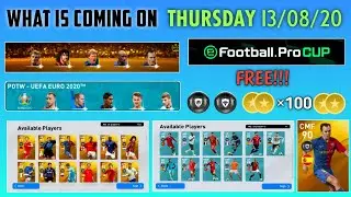 What is coming on Thursday in pes 2020 mobile