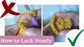 Crochet for Beginners: How to Lock Neatly | Filipino