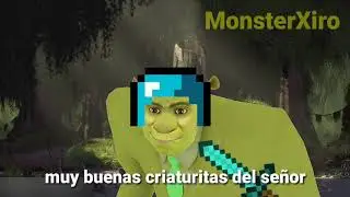 Shrek bailando "minero" del rubius