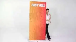 Fast Roll Retractable Banner Stand by youHUGE.com