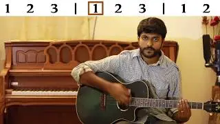 How to play En Iniya Pon Nilave | Strumming | Chords | Guitar Lesson | Beginner | Advanced