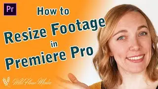 How to RESIZE FOOTAGE for Different Platforms in Adobe Premiere Pro