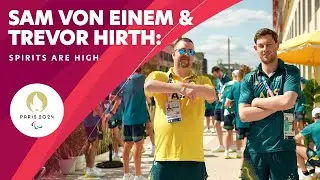 Trevor Hirth & Sam Von Einem: Spirits Are High In The 🇦🇺 Para Table Tennis Camp 🏓