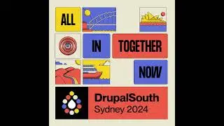 DrupalSouth 2024 Sydney event branding