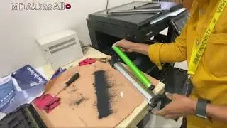 How to clean Drum unit Toshiba E-studio 2508A
