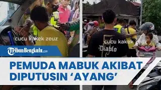 VIRAL Video Pemuda Mabuk saat Kemudikan Mobil Diamankan Polisi, Diduga akibat Diputusin 'Ayang'