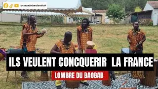 ILS VEULENT CONCQUERIR LA FRANCE- performance artistique du groupe LOMBRE DU BAOBAB