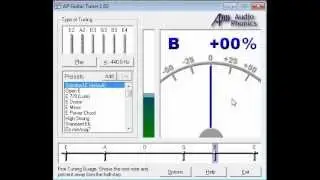 Afinador de Guitarra con AP Guitar Tuner