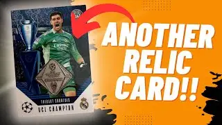 INSANE Match Attax 24/25 Booster Tin Opening! 🔥 Rare UCL Relic Card Found!