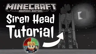 Minecraft Bedrock: Siren Head FLYING MACHINE Tutorial!