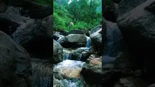 🤩 Stunning Waterfall in Pakistan: Nature's Serenity 🇵🇰. 💦 #water #waterfall #pakistan #shorts