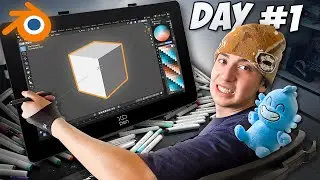 I Learned 3D MODELLING in 1 WEEK... 👀🎨 (Blender)