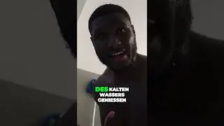 Die perfekte Taktik? Du musst das Eisbaden zelebrieren 🔥❄️🚿💪🏿