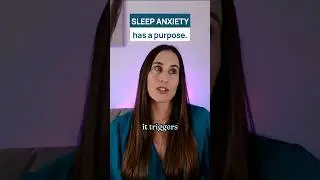 Sleep anxiety? Your 🧠 wants you to stay awake #sleepaid #insomnia #anxiety #trauma #stress #shorts