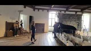 Замок Линн на пробах фильма! 🎥👌😎