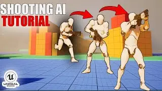 How to make shooting enemy surround player UE5 || TUTORIAL