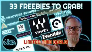 33 FREE plugins and instrument libraries for music production!! Best deals from Plugin Boutique!!